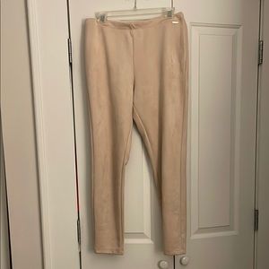 Tahari Cream Leggings